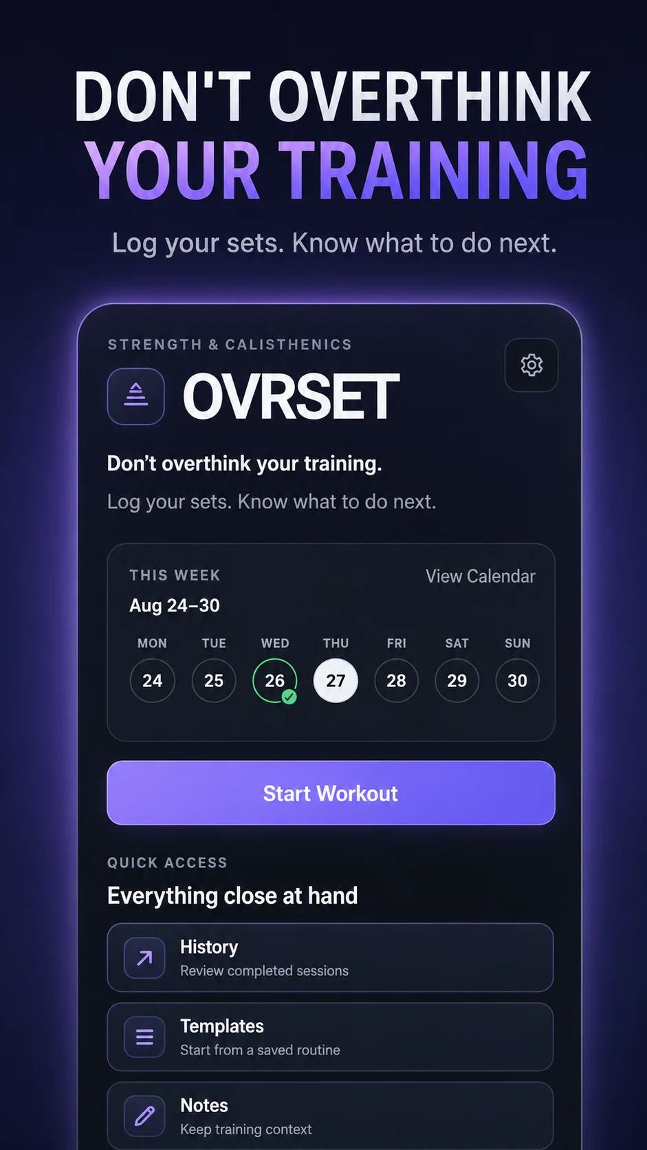 OVRSET home